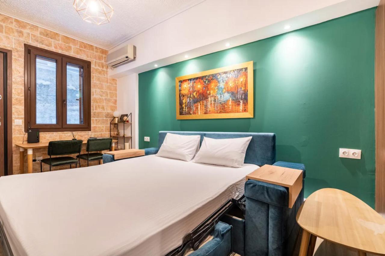 Cute Tiny Apartment In The Heart Of Flisvos Atene Esterno foto